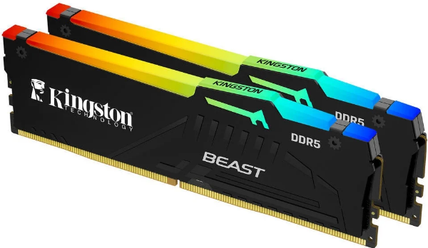 64GB 6400MT/s DDR5 CL32 DIMM (Kit of 2) Beast RGB EXPO Turkey resmi
