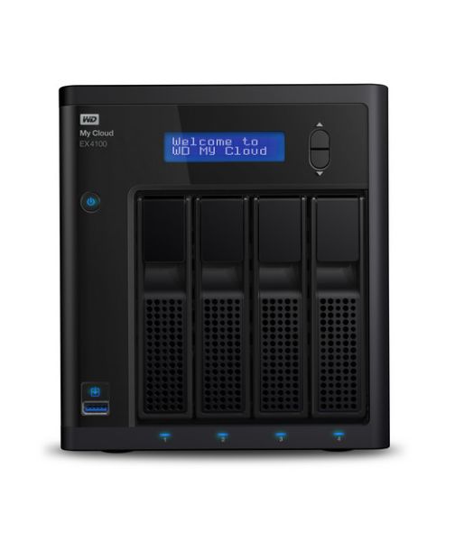 WD My Cloud 3,5'' EX4100 0TB Gbit Eth.x2, USB 3.0x1 resmi