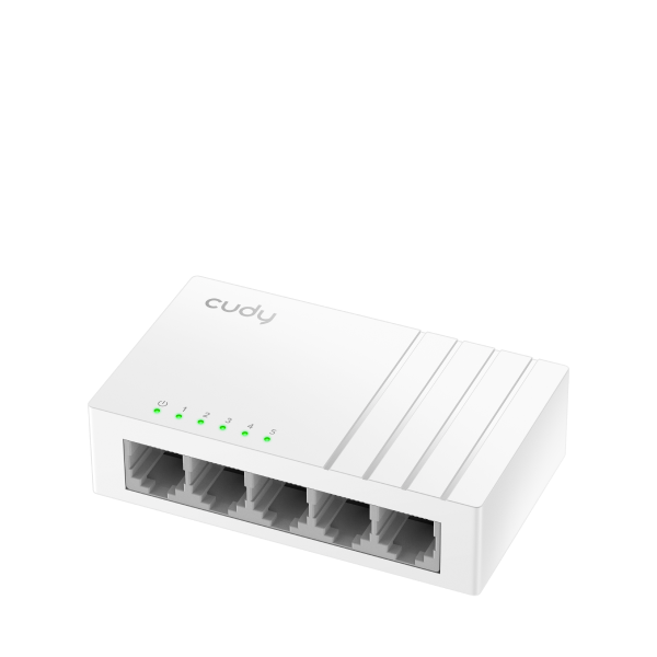 CUDY 5-Port 10/100 Mbps Desktop Switch resmi
