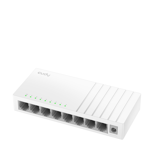 CUDY 8-Port 10/100 Mbps Desktop Switch resmi