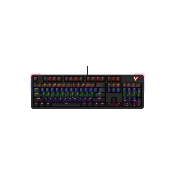 V500PRO RGB / Antighosting Mechanical Blue Switch Gaming Keyboard Black resmi
