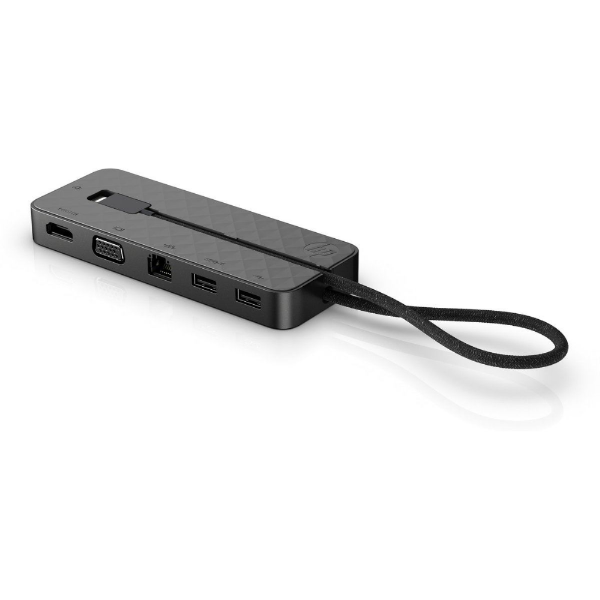 USB-C Mini Kablolu Yerleştirme İstasyonu Siyah resmi