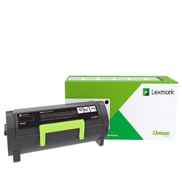 Lexmark 56F5X0E Black Extra High Yield Return Program Toner Cartridge resmi