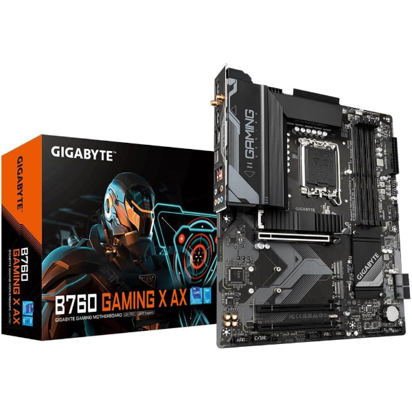 B760M-GAMX-AX-DDR5 7600MHz OC LGA1700 M.2 HDMI DP Micro-ATX Anakart resmi