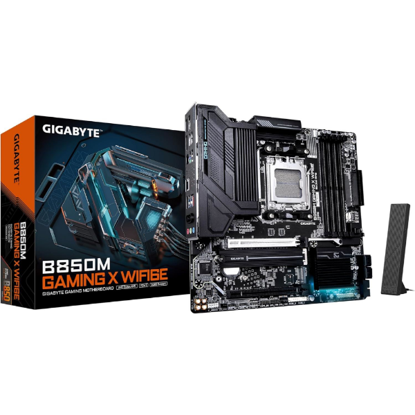 B850M-GAM-X-WF6E 8200MHz OC DDR5 AM5 M.2 HDMI DP MicroATX Anakart resmi