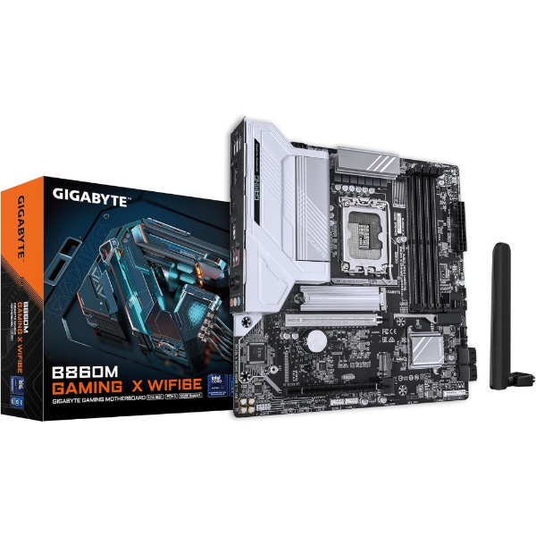 B860M-GAM-X-WIFI6E 9200MHz OC DDR5 LGA1851 M.2 HDMI DP Micro-ATX Anakart resmi