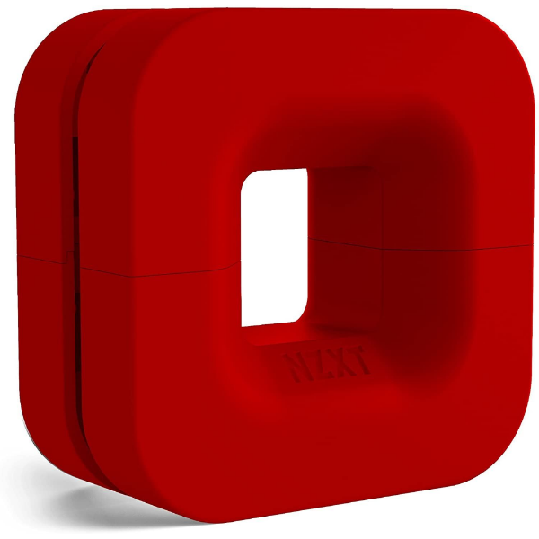 NZXT Puck Kırmızı  Kulaklık Askısı ve Kablo Düzenleyici resmi