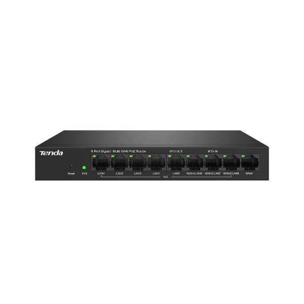 ROU G0-8G-PoE 9 Port PoE Router resmi