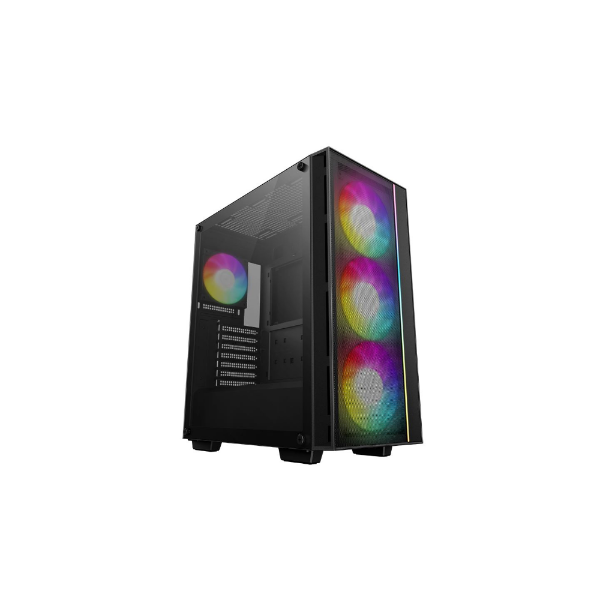 Matrexx55 Mesh V4 C Siyah 4 ARGB Fanlı Oyuncu Kasası resmi