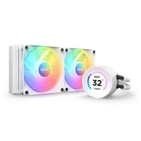 Kraken Elite 240 Beyaz RGB AIO LCD Display 240mm Sıvı Soğutucu resmi
