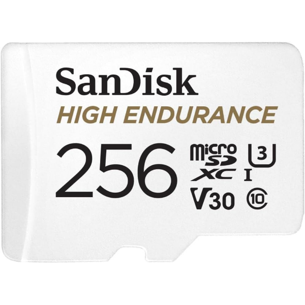 256GB High Endurance 100 MB/s microSDHC Hafıza Kartı resmi