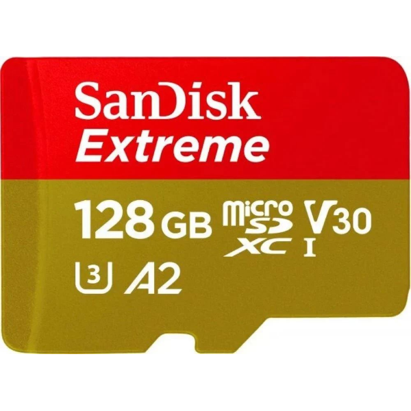 128GB Extreme 190MB/s A2 Class 10 UHS-I microSDXC Hafıza Kartı resmi