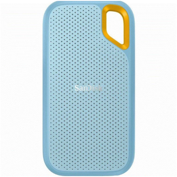 2TB EXTREME V2 USB 3.2 1050-1000MB/s Portable SSD Sky Blue resmi