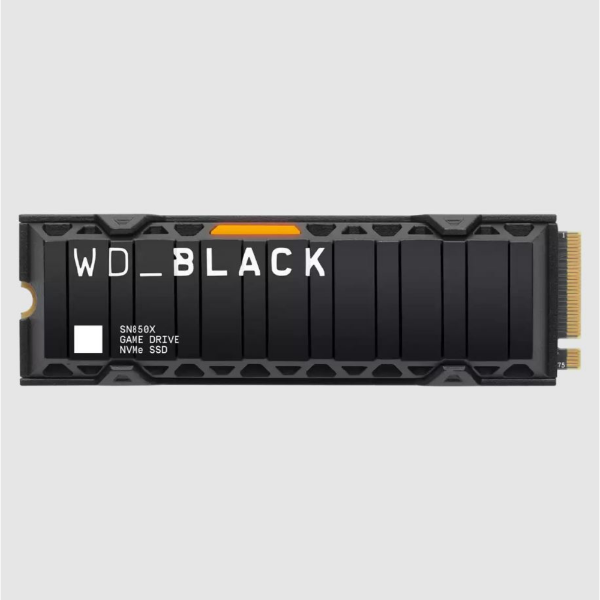 4TB BLACK SN850X PCI-4.0 7250-6900MB/S M2 SSD Soğutuculu resmi