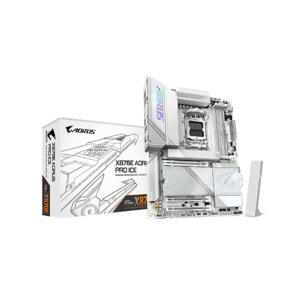 X870E-A-PRO-X-ICE 8200MHz OC DDR5 AM5 M.2 HDMI DisplayPort ATX Anakart resmi
