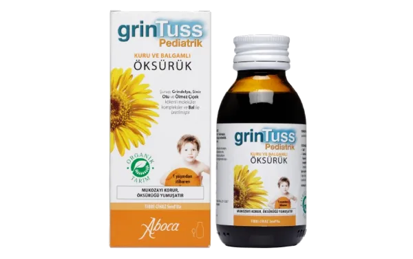 Grintuss Öksürük Şurubu Pediatrik 128 gr