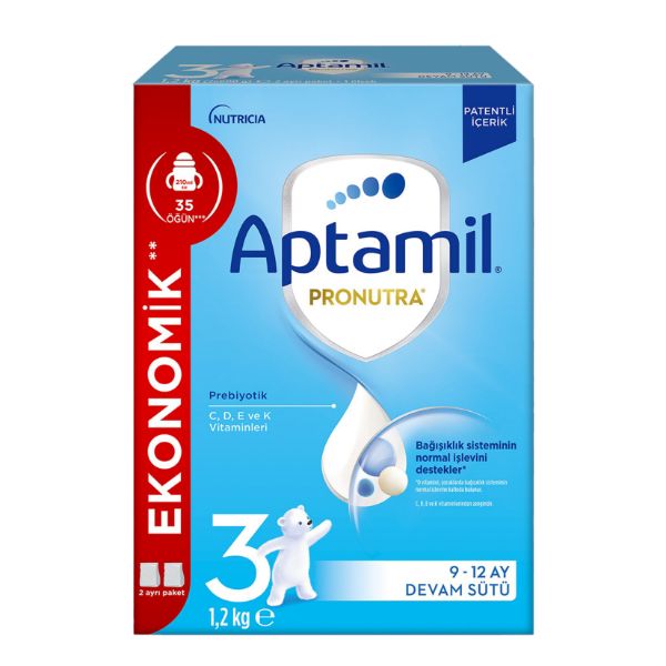 Aptamil Pronutra 3 Devam Sütü 900 gr 9-12 Ay