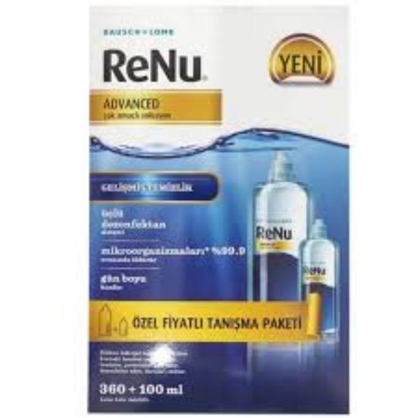 Renu Advanced Lens Solüsyon 360 + 100 ml