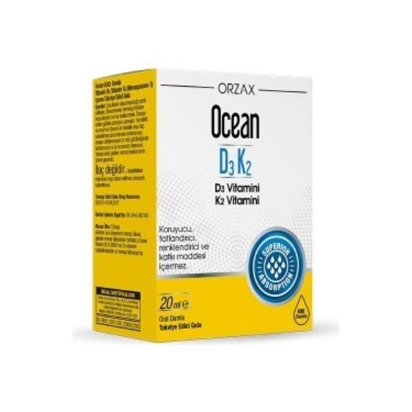 Ocean D3K2 Damla 20 ml - Eski Ambalaj