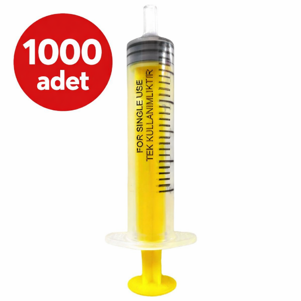 TTT World Enjektör 5 cc 3 Parça Yeşil - 1000 Adet