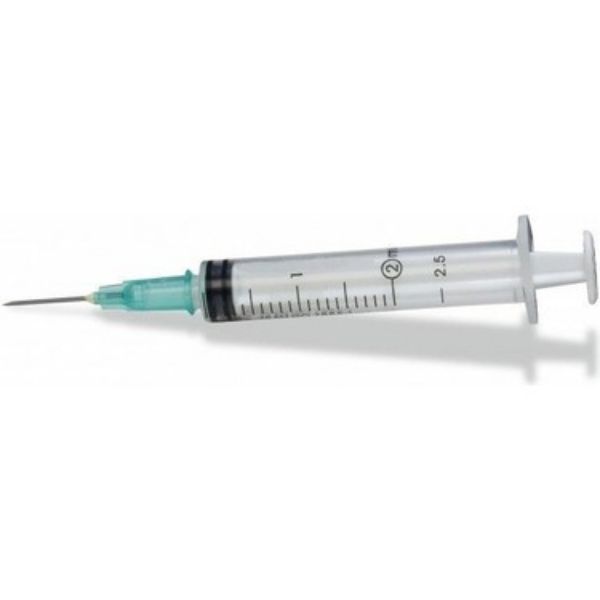 Genject Enjektör 2 cc 3 Parça Yeşil