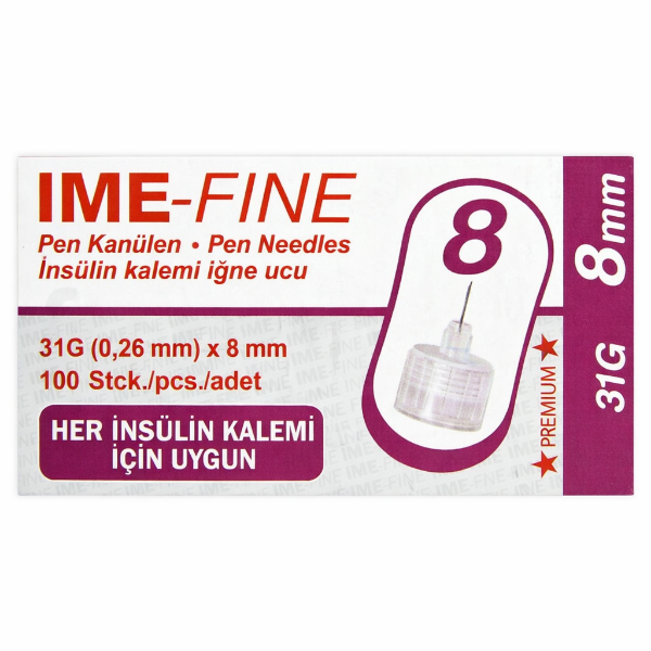Ime-Fine Kalem İğne Ucu 31g 8mm