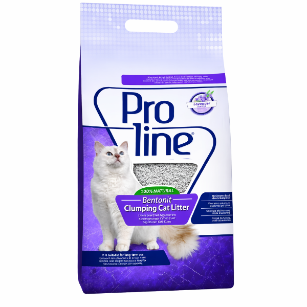 Pro Line Lavanta Kokulu Topaklaşan Kedi Kumu 10 lt - 2 Adet