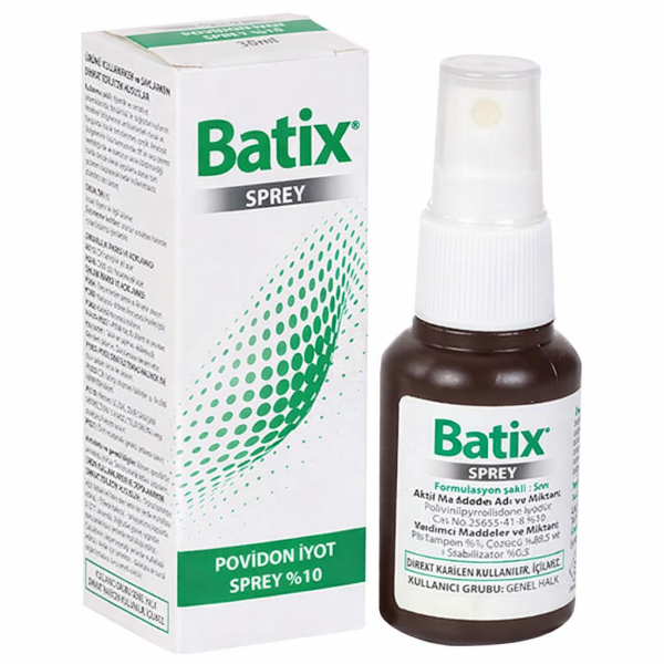 Batix Antiseptik Çözelti Sprey 100 ml